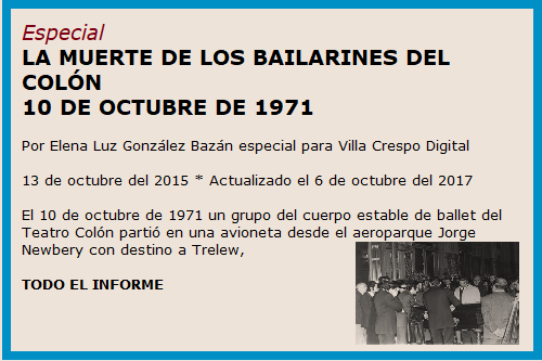 LA MUERTE DE LOS BAILARINES DEL COLON